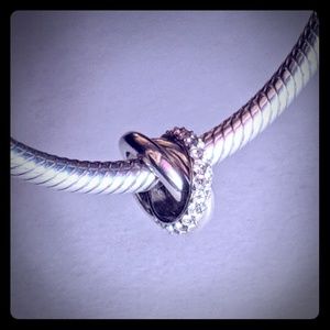 Chamilia "Past Present Future" 3 Rings Charm